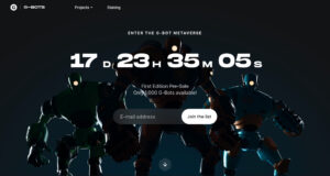 Whitelist - ホワイトリスト 002 G-BotsのNFT 1st Editionは世界1000枚限定!?